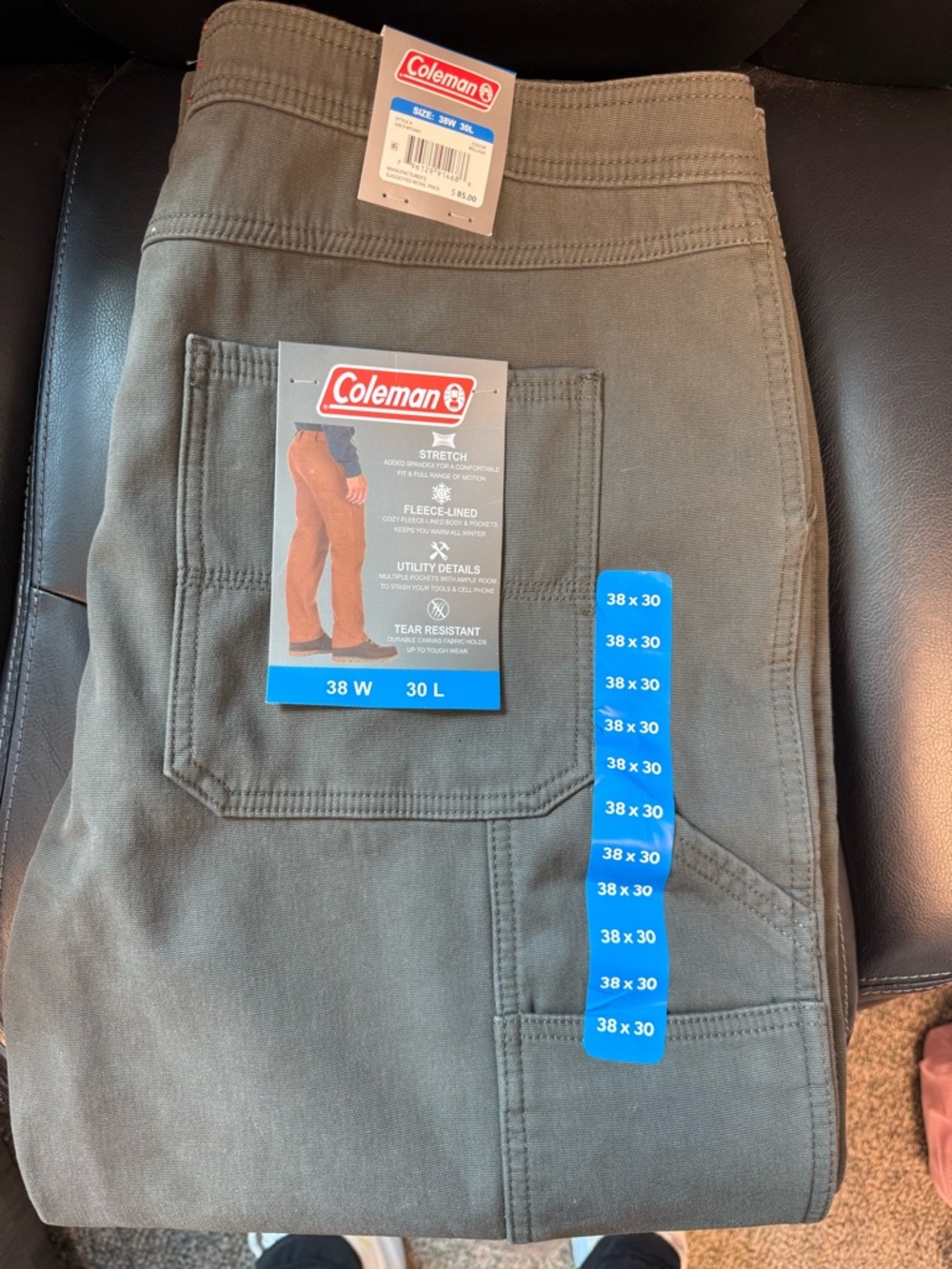 Coleman Work Pants with Utility Pockets